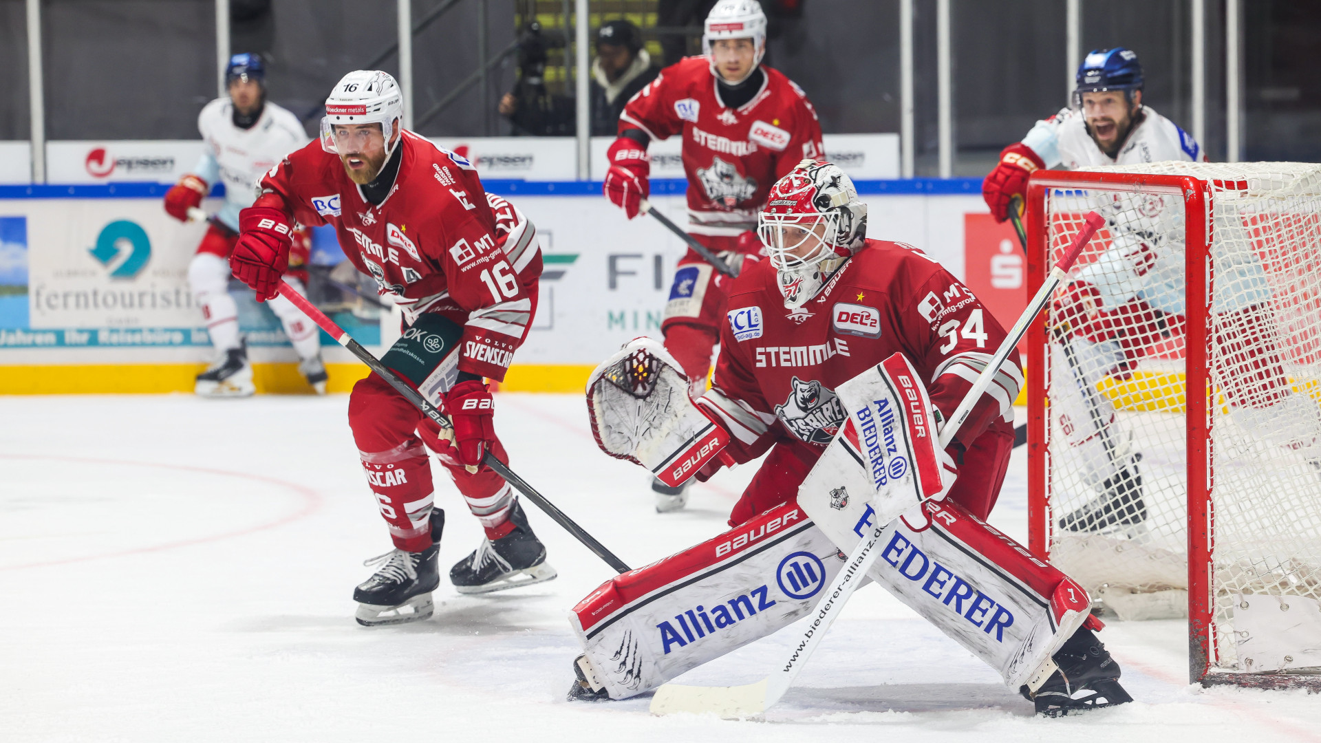 Eishockey Spieler auf dem Eis