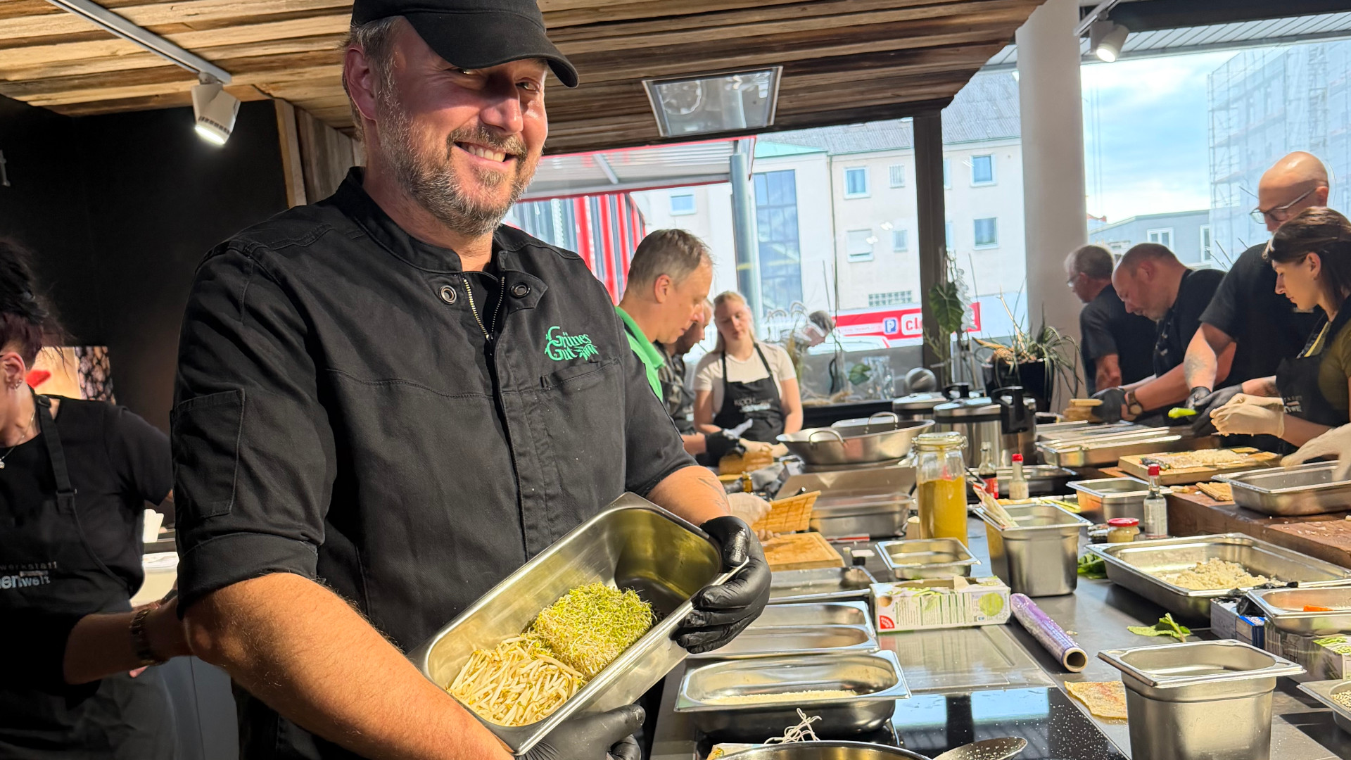 Andreas Meier, Koch beim Grünen Gut in Pullenried