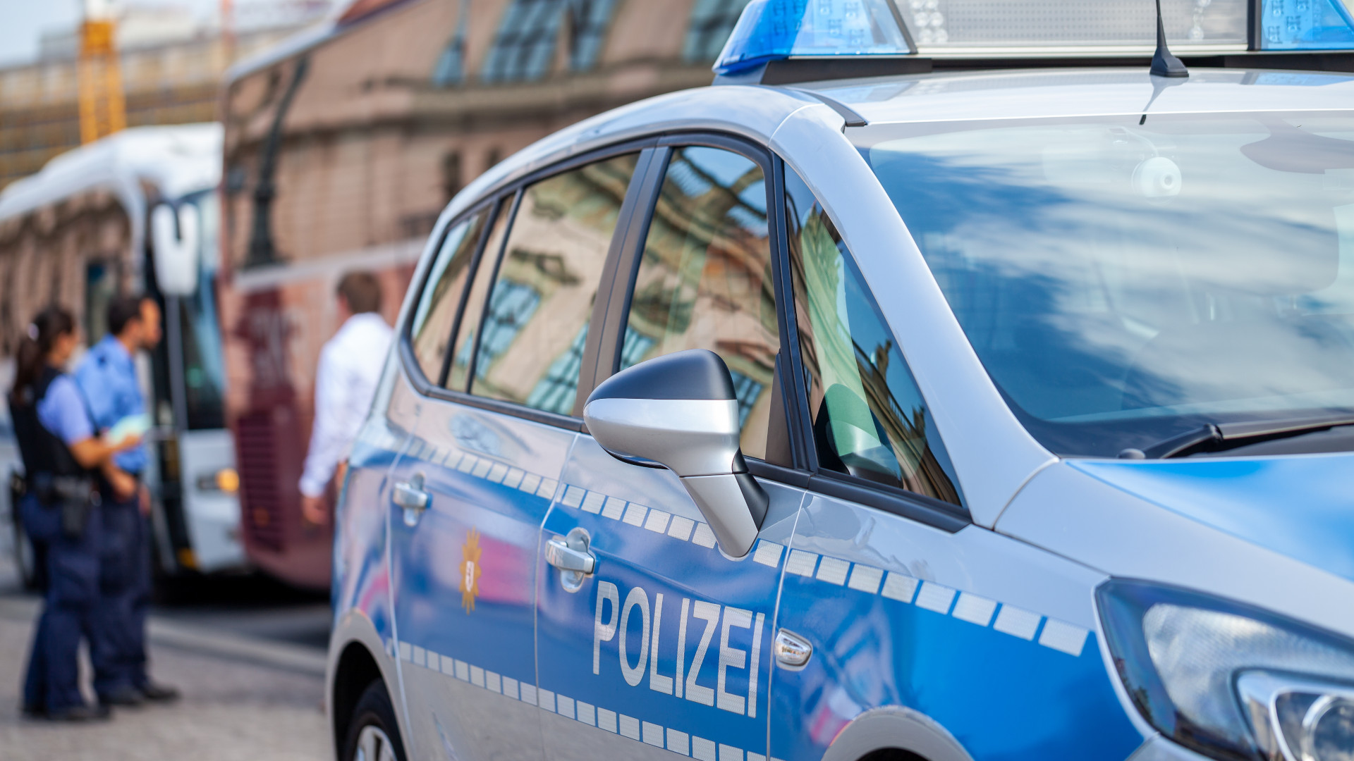 Symbolbild: Polizeiwagen