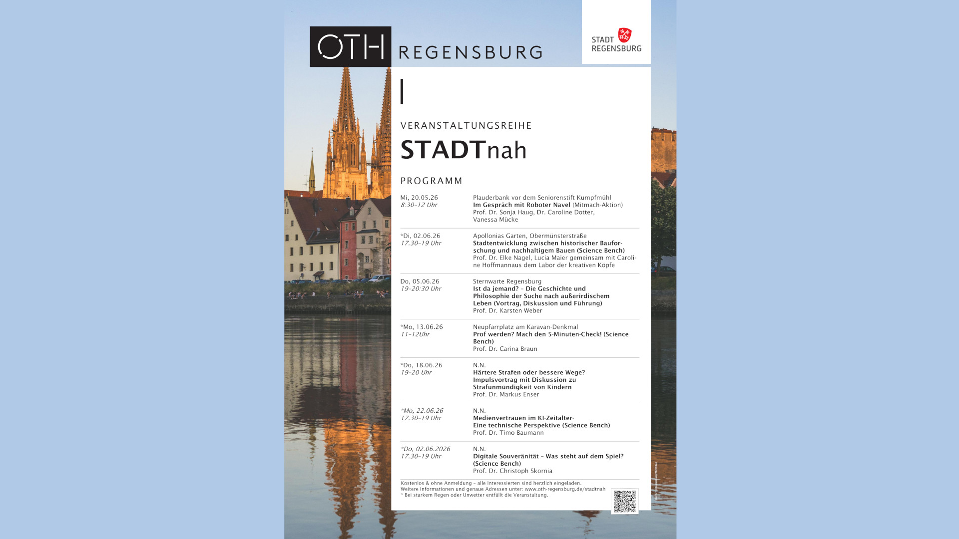 Plakat der Veranstaltung