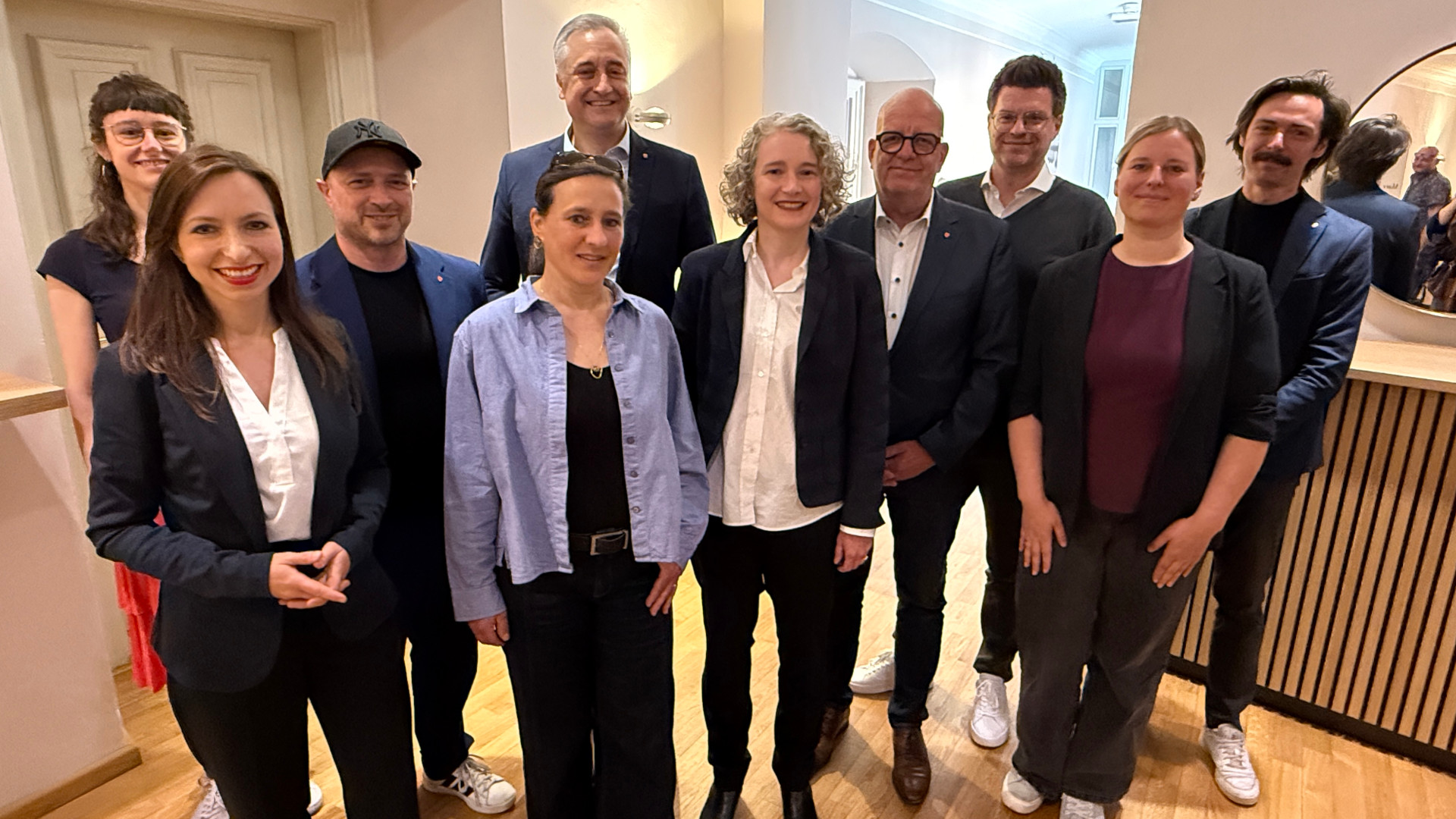 Gruppenfoto der neuen Stadträte
