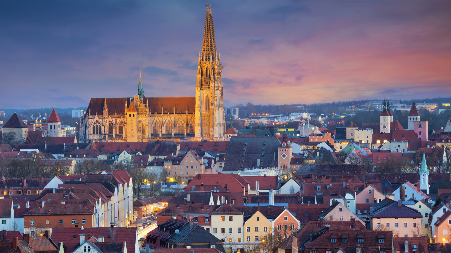 Symbolbild: Regensburg von oben