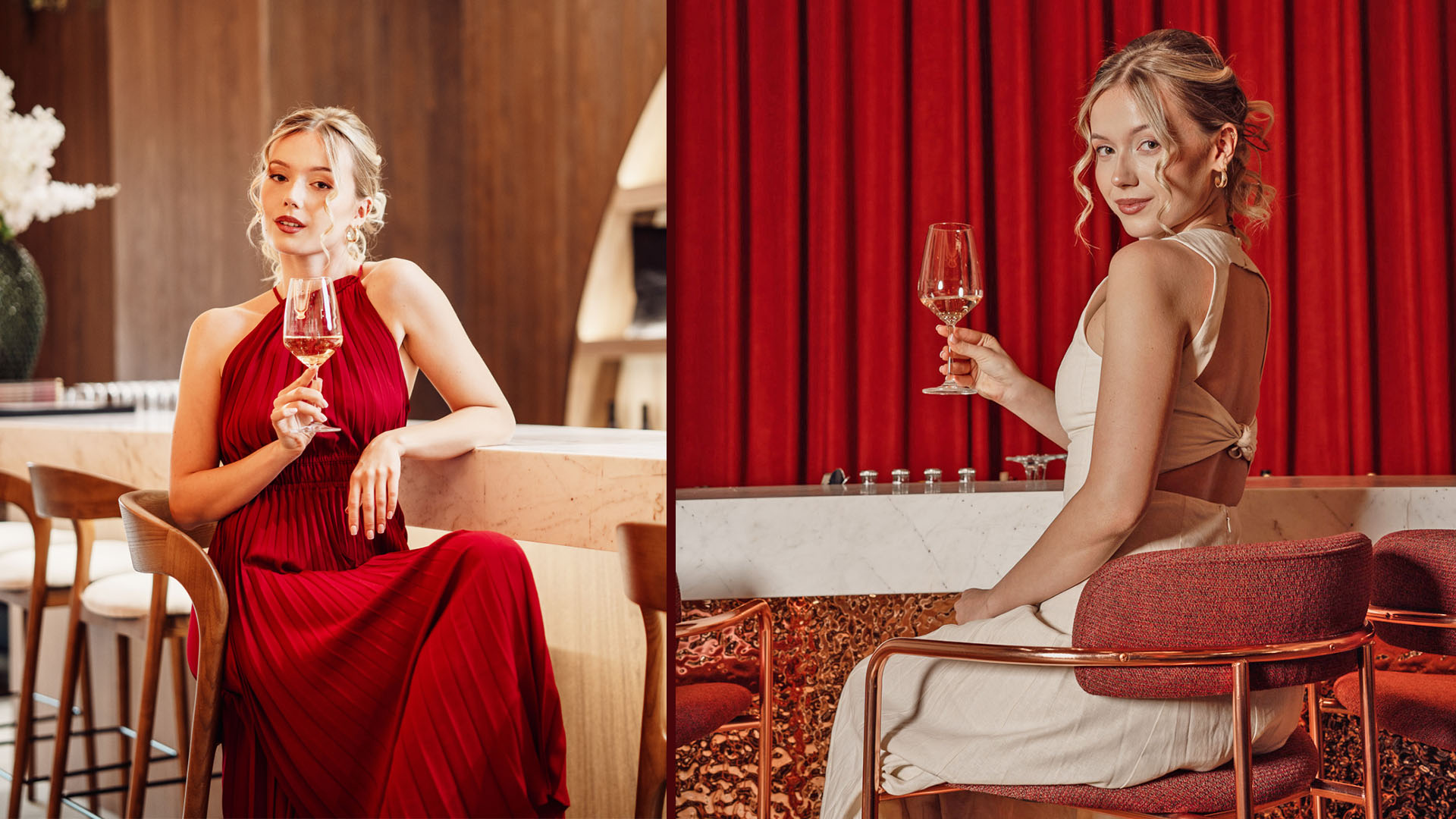 Model Karo beim FASHION & LIFESTYLE-Shooting in der neuen Gloria Trattoria