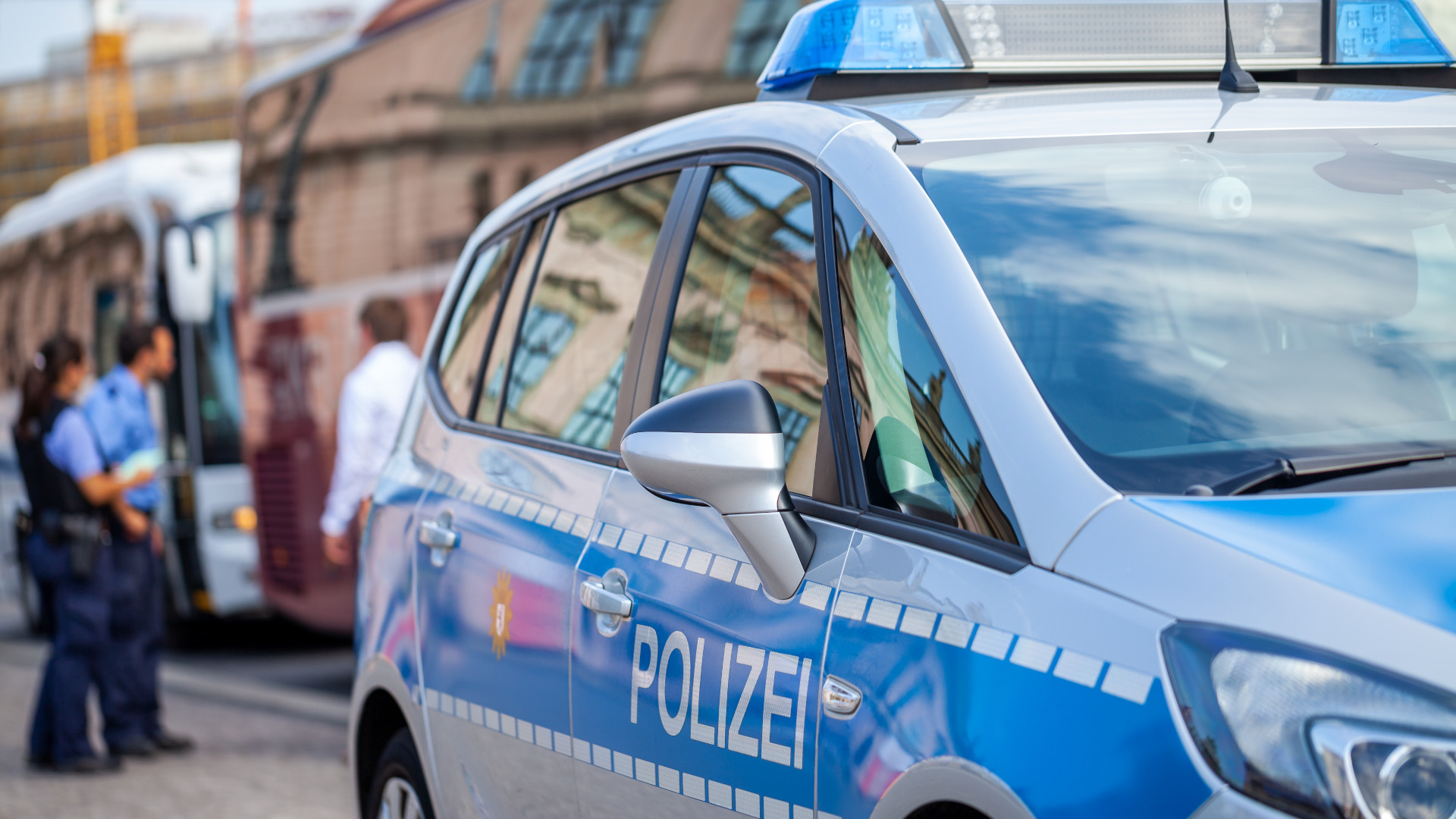 Symbolbild: Polizeiwagen