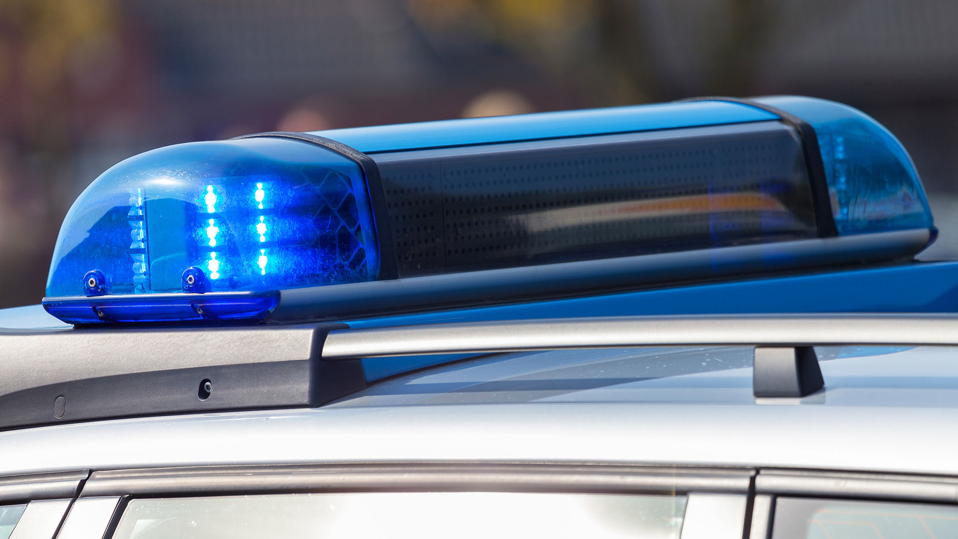 Blaulicht von Polizei
