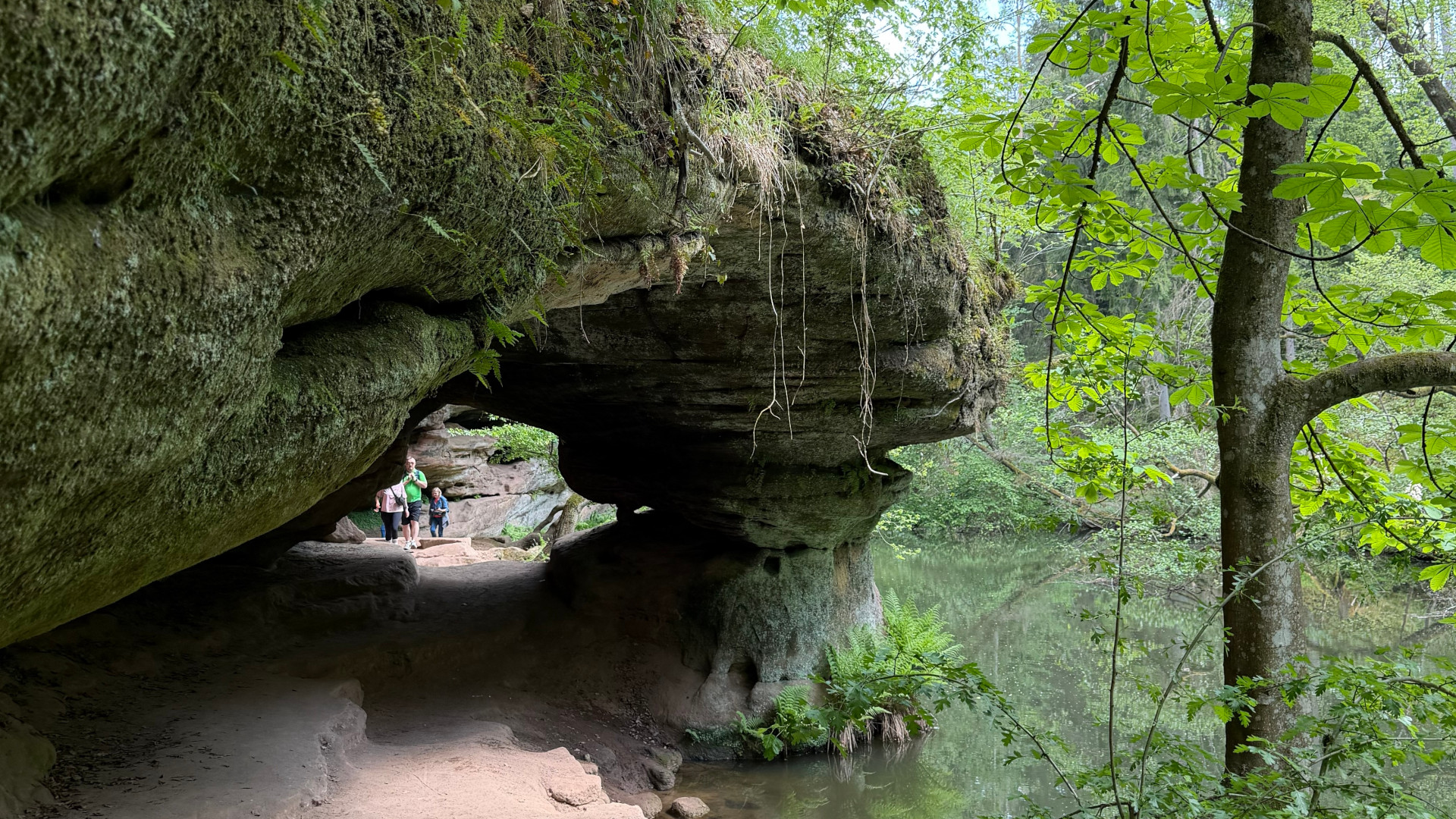 die schwarzachklamm die klamm und der historische kanal 1