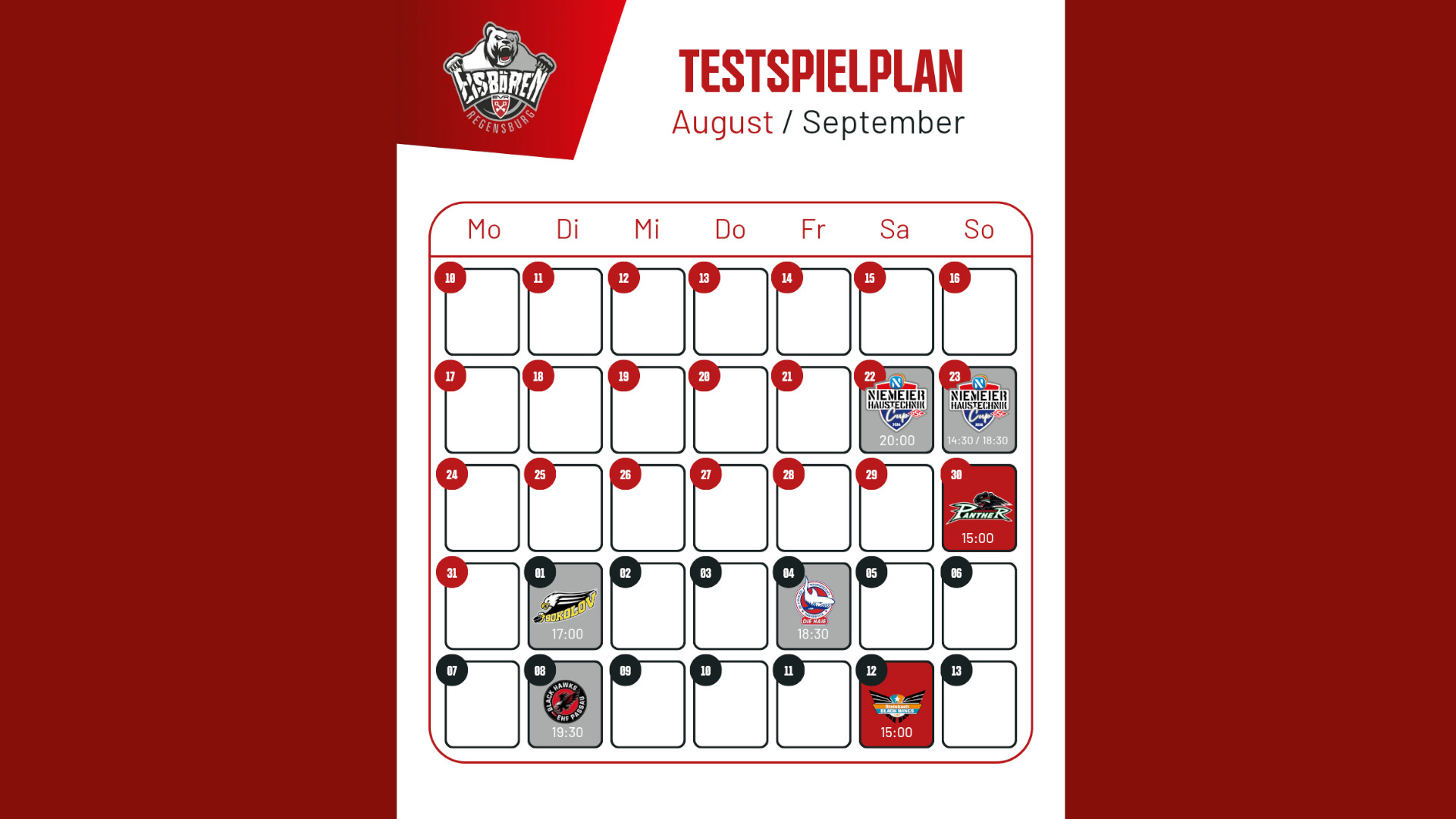Testspielplan