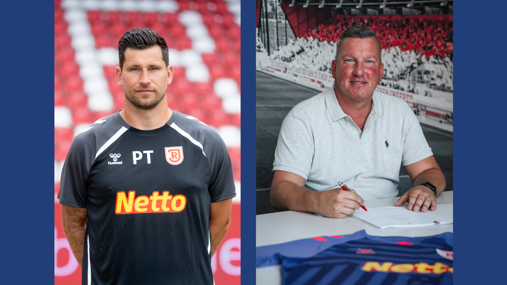 links: Philipp Tschauner, rechts: Dennis Rudel