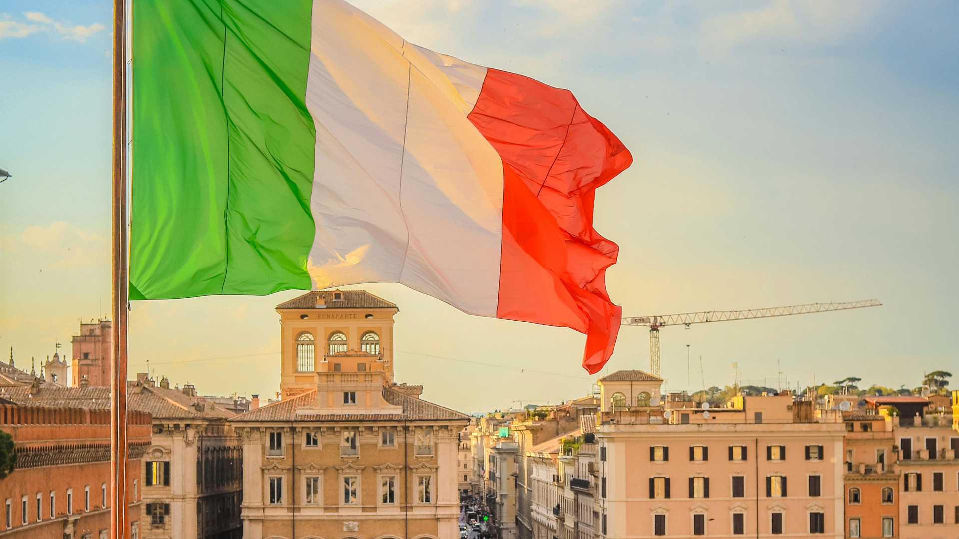 Die italienische Flagge