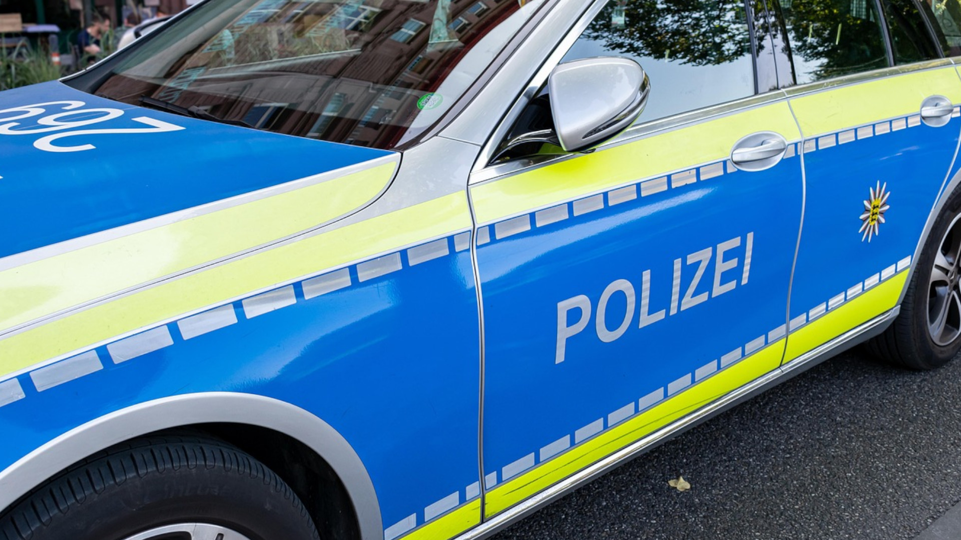 Streifenwagen der Polizei