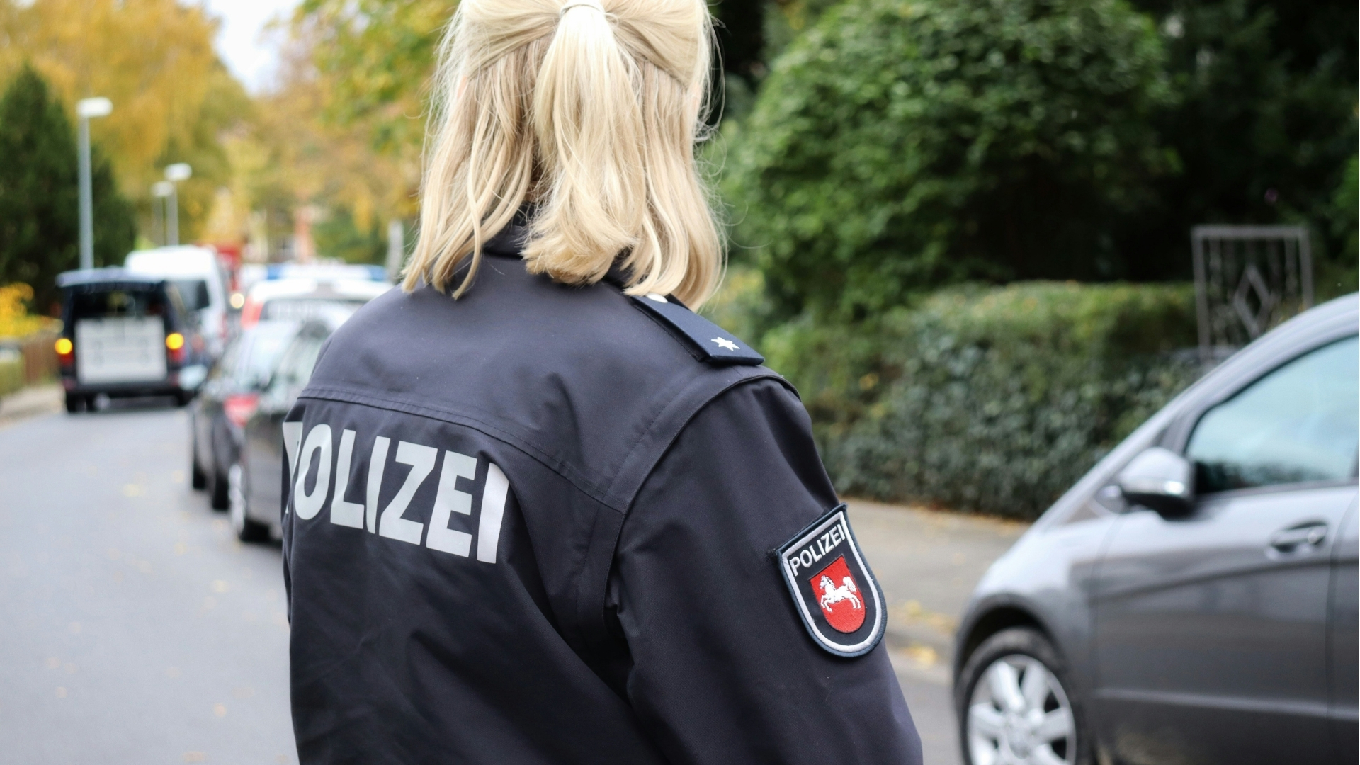 Eine Polizistin