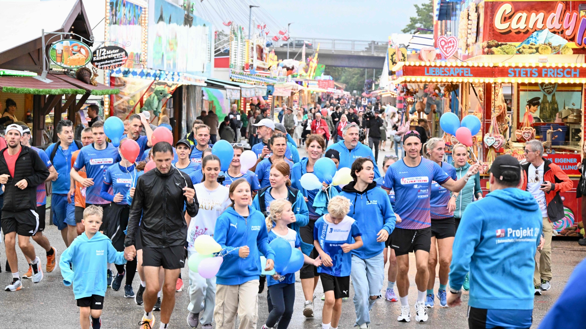Der Einlauf zur Dult