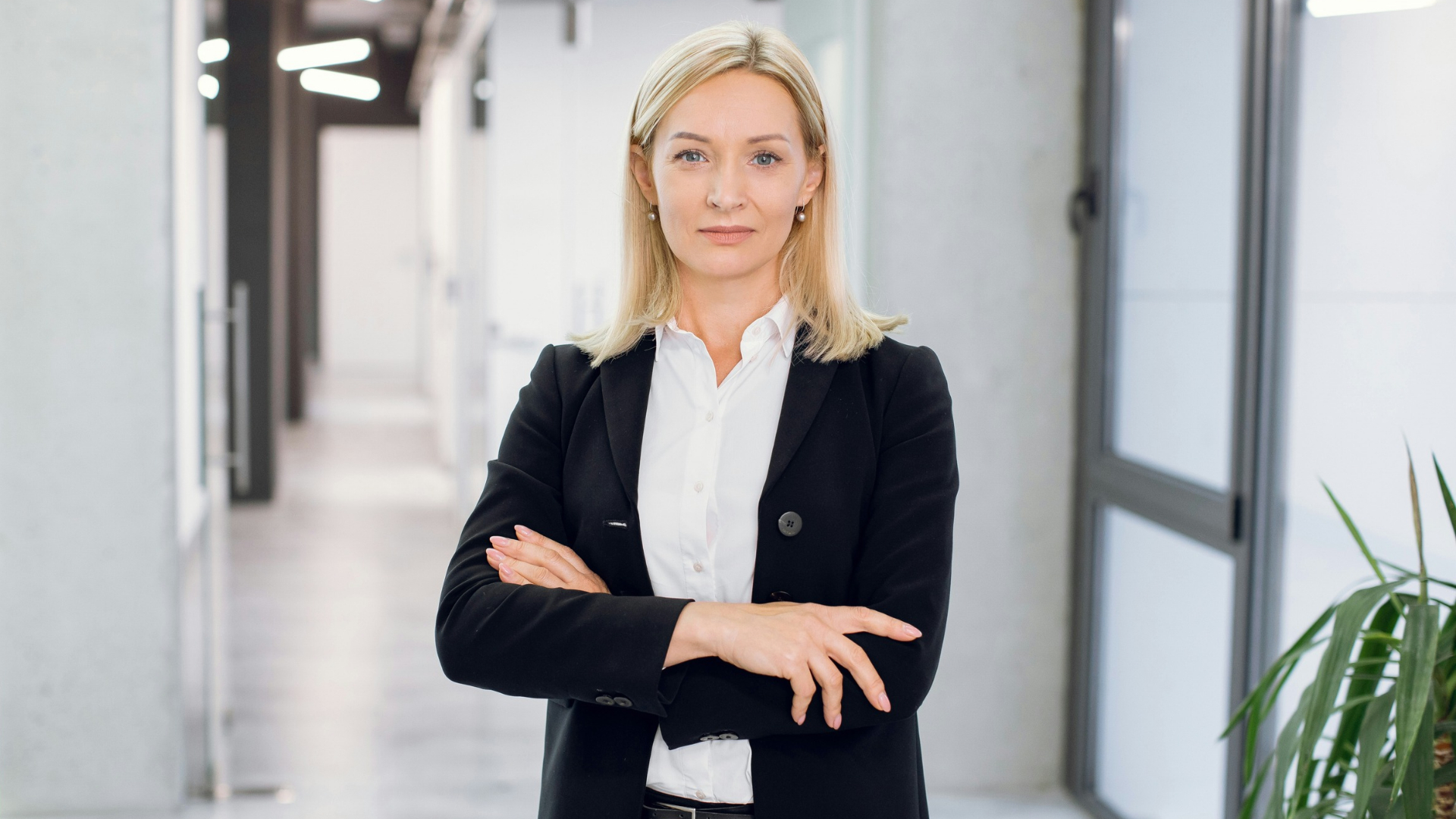 Eine Frau