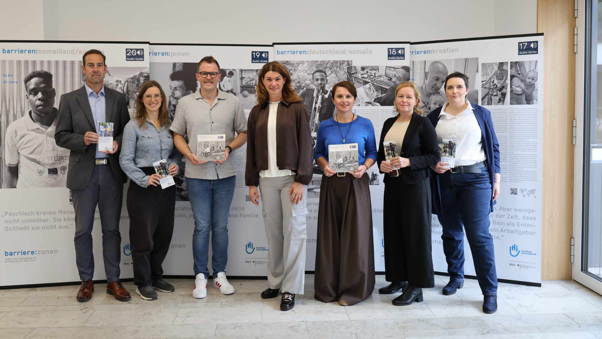 Ein Gruppenfoto des Organisationsteams