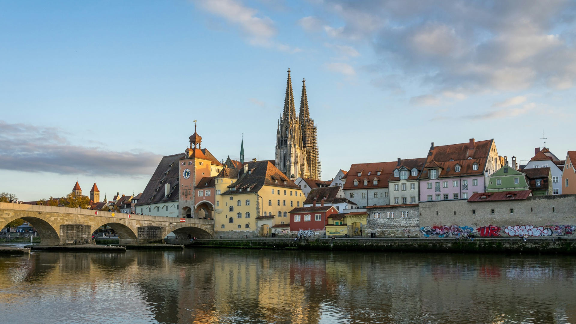Ein Blick auf Regensburg