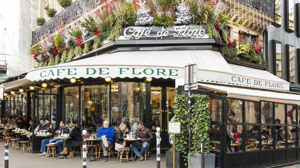Cafe de Flore in Paris