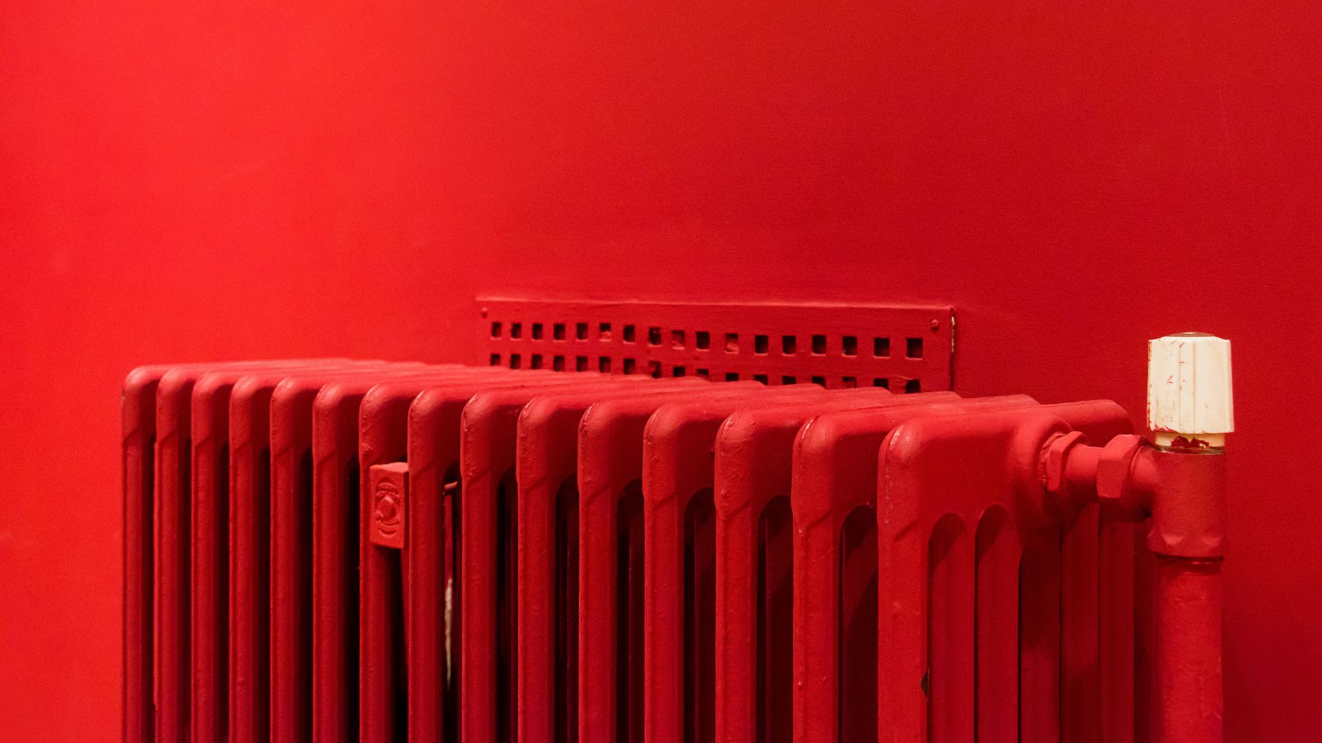 rote Heizung